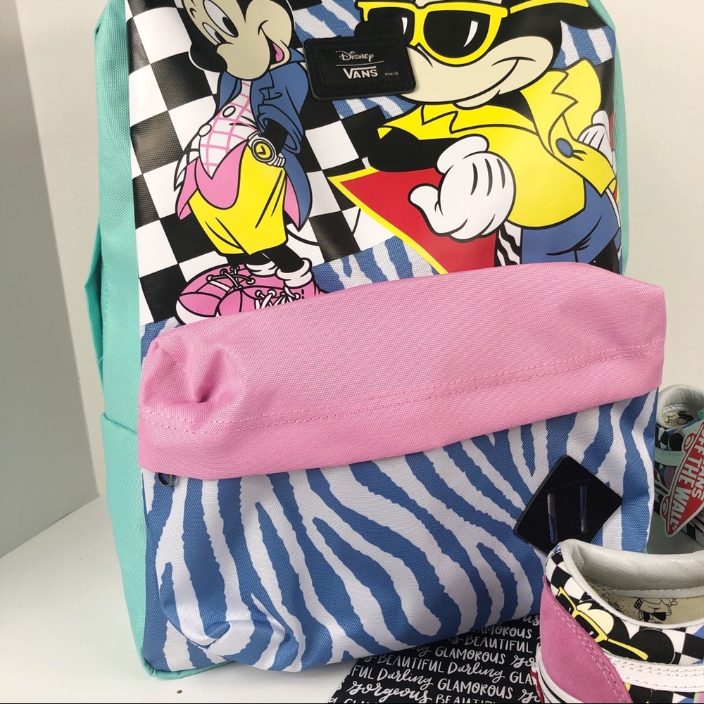 LAST 1 ๐ฎ Vans Disney retro Backpack 90th - Picture 3 of 5